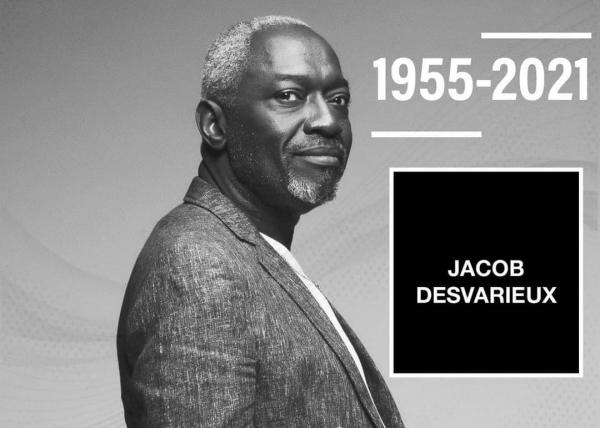 JACOB DESVARIEUX fondateur du groupe Kassav’ et monument de la musique antillaise né le 21 novembre 1955 à Paris et mort le 30 juillet 2021 à Pointe-à-Pitre.