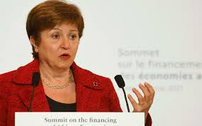 Kristalina Gueorguieva, directrice générale du Fonds monétaire international depuis le 1ᵉʳ octobre 2019