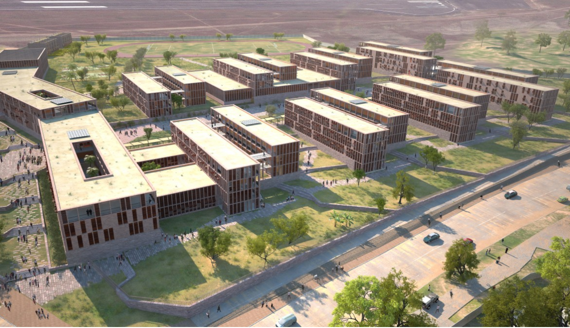 Projet de construction du lycée public de Brazzaville - République du Congo@ascia
