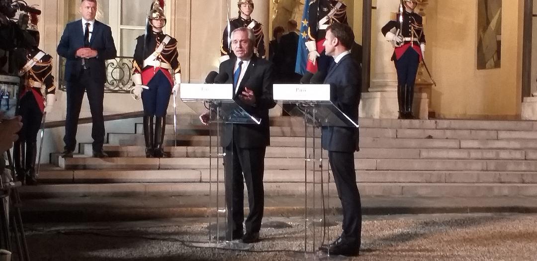Emmanuel Macron lrecevant les leaders de l'Amérique latine, le 10 novembre au Palais de l'Elysée@AAFC